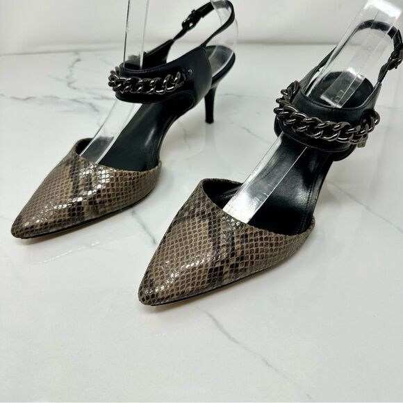 Coach Chained Slingbacks- Size 8.5 - Picture 1 of 14
